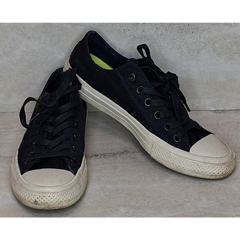Converse x John Varvatos Chuck II Herringbone Stripe Low Top Unisex Shoe Sz 7/9